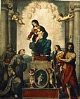 Correggio Wall Art - Madonna with St. Francis